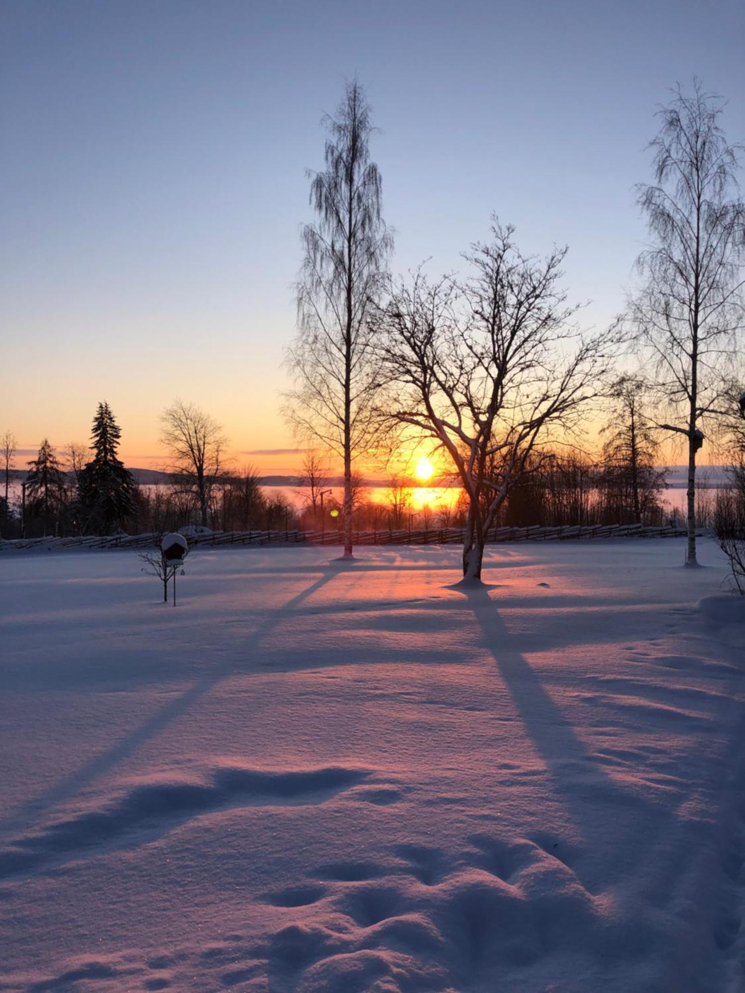 Mysigt Boende I Raettvik Med Utsikt Oever Siljan Exterior foto
