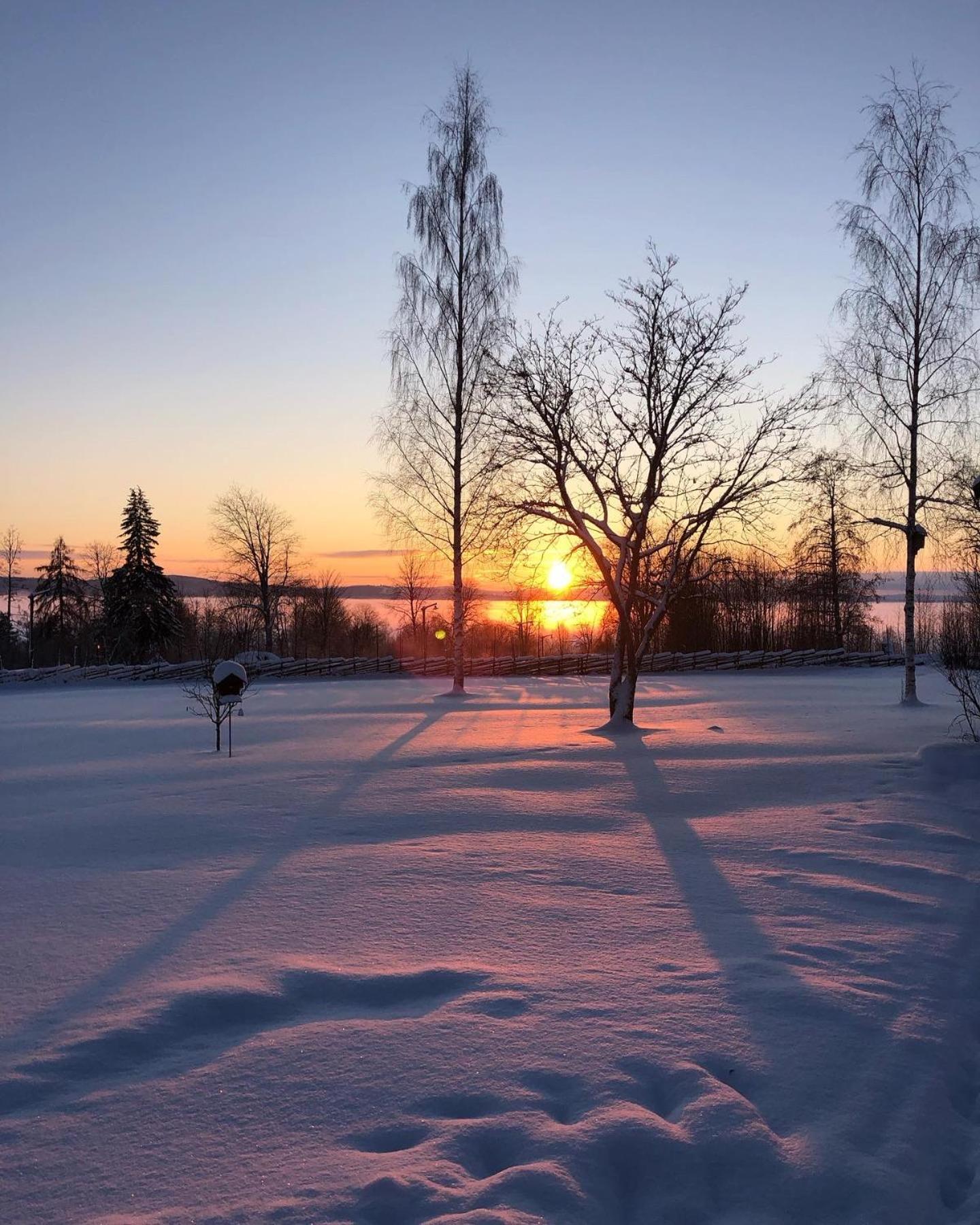 Mysigt Boende I Raettvik Med Utsikt Oever Siljan Exterior foto